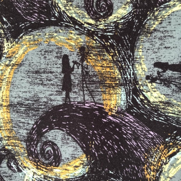 LuLaRoe Rare Nightmare Before Christmas top, Baseball style top, Small - Picture 3 of 3